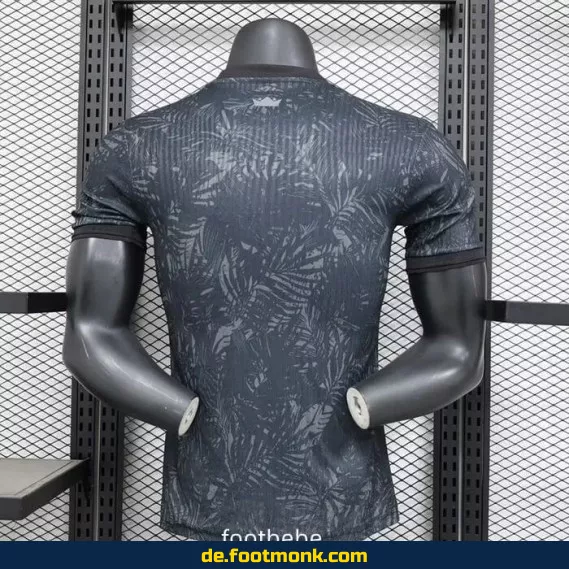 Fußballtrikot Brasilien The Prince 2024/2025 – Herren Auswärtstrikot in Schwarz – Authentisches Nike/Adidas Vereinstrikot