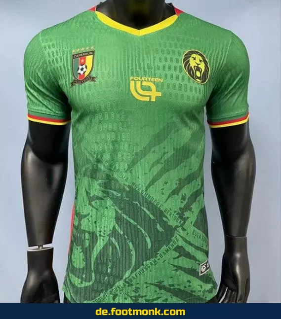 Authentisches Heimtrikot Kamerun 2025/2026 – Fußballtrikot Herren/Damen/Kinder | Günstige Fussballtrikots online kaufen