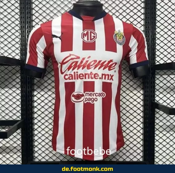 Chivas Guadalajara Heimtrikot 2024/2025 – Offizielles Fußballtrikot Herren/Damen/Kinder | Authentisches Vereinstrikot | Fussballtrikots günstig online kaufen