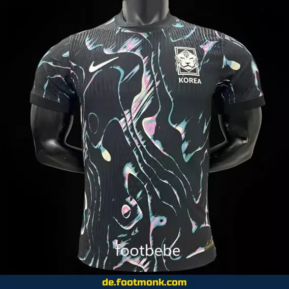 Südkorea Auswärtstrikot 2024 – Schwarz | Offizielles Fußballtrikot | Herren, Damen & Kinder | Günstig online kaufen