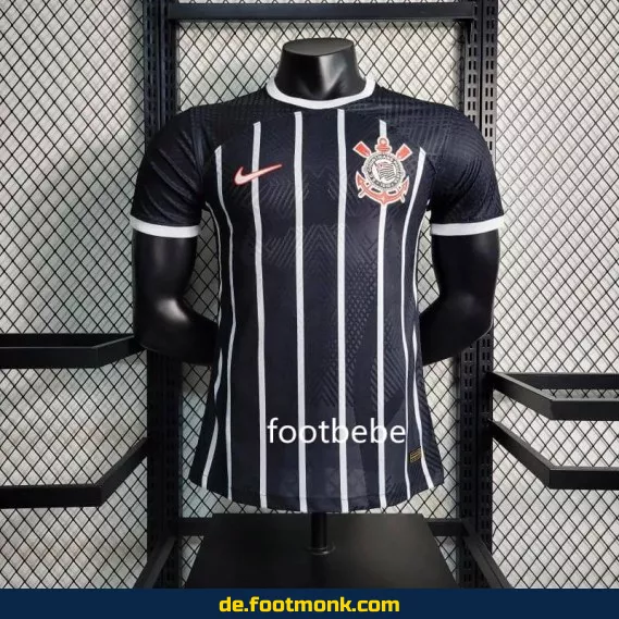 Corinthians Auswärtstrikot 2023/2024 – Offizielles Fußballtrikot Herren/Damen/Kinder – Schwarz – Günstig online kaufen | Nike/Adidas | Personalisierbar