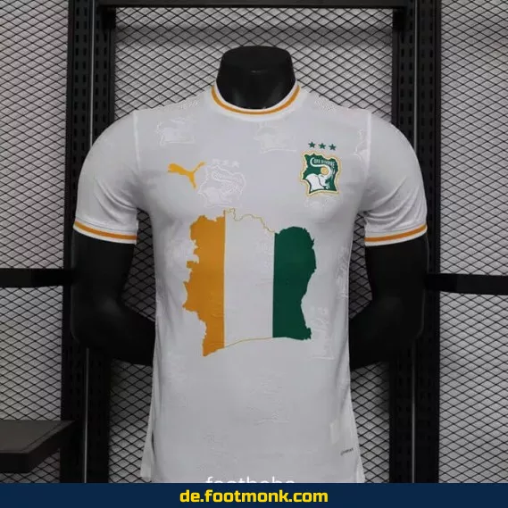 Fußballtrikot Côte d'Ivoire 2024/2025 Heim – Weiß – Authentisches Herren Trikot – Nike – Jetzt günstig online kaufen