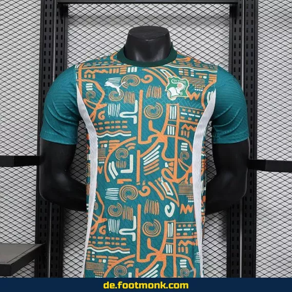 Fußballtrikot Côte d'Ivoire 2024/2025 Trainingsshirt – Günstig online kaufen | Herren & Damen