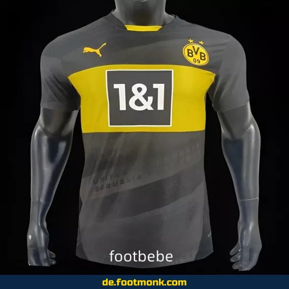 Borussia Dortmund Auswärtstrikot 2024/2025 – Offizielles Herren Fußballtrikot (Schwarz) – Günstige Fussballtrikots im Online-Shop kaufen