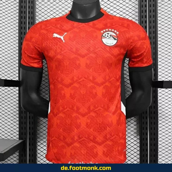 Ägypten Heimtrikot 2024/2025 – Rot | Offizielles Fußballtrikot | Herren, Damen & Kinder | Fussballtrikots günstig online kaufen