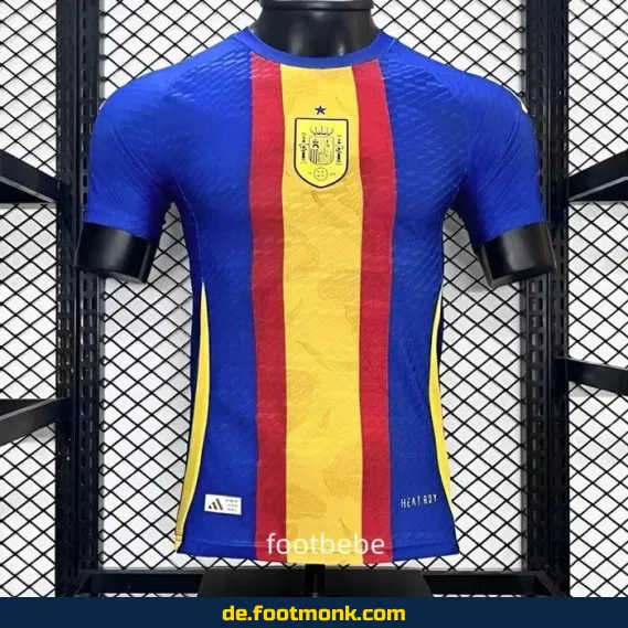 Fußballtrikot Spanien 2024/2025 Trainingsshirt blau – Authentisches Fussballtrikot für Herren & Damen | Nike/Adidas | Personalisierbar | Günstig online kaufen