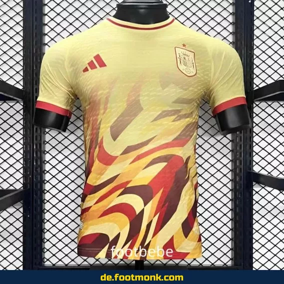 Spanien Heimtrikot 2024 – Gelbe Special Edition | Fußballtrikot Herren/Damen/Kinder | Authentisches Nike/Adidas Trikot | Limitierte Auflage | Fussballtrikots günstig kaufen