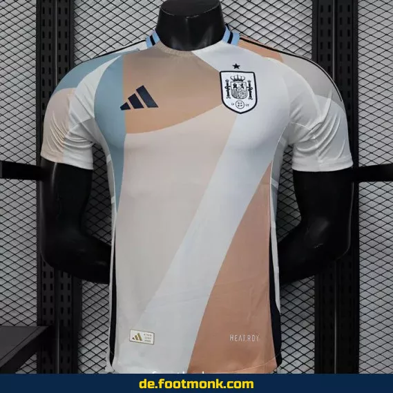Spanien Auswärtstrikot 2025 – Fußballtrikot Herren/Damen/Kinder | Günstig online kaufen | Authentisches Fussballtrikot