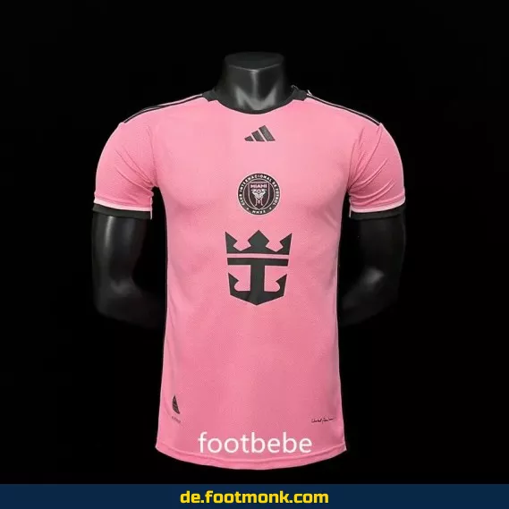 Inter Miami Heimtrikot 2024 – Rosa – Fußballtrikot Herren/Damen/Kinder – Authentisches Vereinstrikot – Nike/Adidas – Jetzt günstig online kaufen