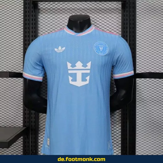 Inter Miami 2025/26 Drittes Trikot – Blaues Auswärtstrikot | Herren, Damen & Kinder | Authentisches Fußballtrikot | Nike/Adidas | Personalisierbar