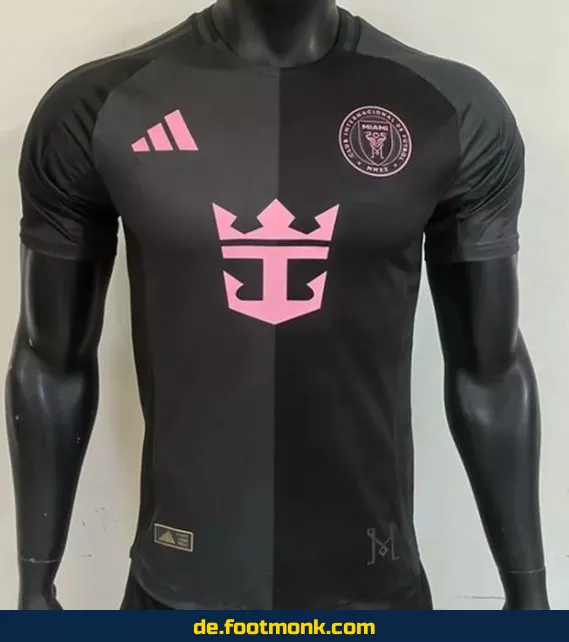 Inter Miami Auswärtstrikot 2025/2026 – Offizielles Herren Fußballtrikot Schwarz – Nike Vereinstrikot – Fußballtrikot mit Personalisierung