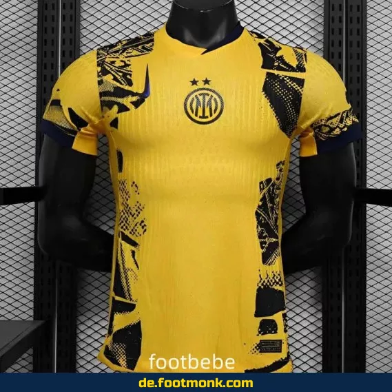 Inter Mailand 2024/2025 Drittes Trikot Gelb – Authentisches Fußballtrikot Herren/Damen/Kinder | Nike Vereinstrikot | Günstig online kaufen | Personalisierbar
