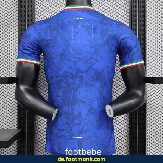 Offizielles Italien Heimtrikot 2024 – Blaue Sonderedition | Fußballtrikot Herren/Damen/Kinder | Authentisches Nike/Adidas Trikot | Fussballtrikots günstig kaufen