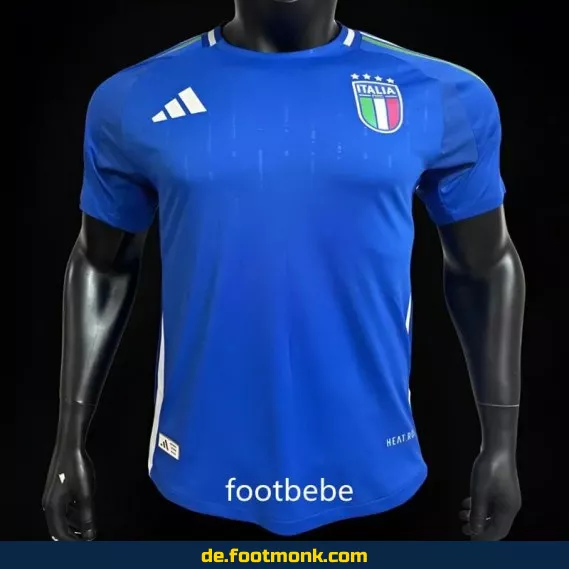 Offizielles Italien EM 2024 Heimtrikot – Blaues Fußballtrikot für Herren, Damen & Kinder | Authentisches Nike/Adidas Matchtrikot | Fussballtrikots günstig online kaufen