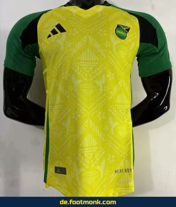 Jamaika Heimtrikot 2024/2025 – Gelb | Authentisches Fußballtrikot | Herren, Damen & Kinder | Fussballtrikots günstig online kaufen | Nike & Adidas