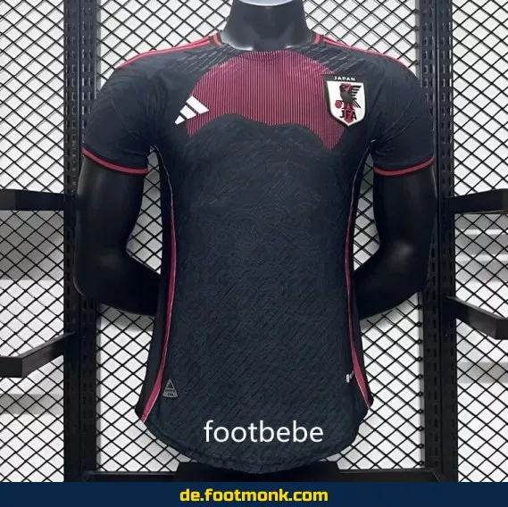 Japan Fußballtrikot 2023/2024 Herren Damen Kinder - Nike/Adidas Matchtrikot Schwarz Bordeaux - Authentisches Vereinstrikot - Günstig online kaufen