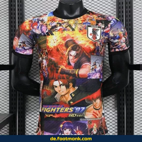 Japan Fußballtrikot 2024/2025 – Authentisches Matchtrikot 'Combattants 97' – Herren/Damen/Kinder – Nike/Adidas – Personalisierbar mit Nummer & Name