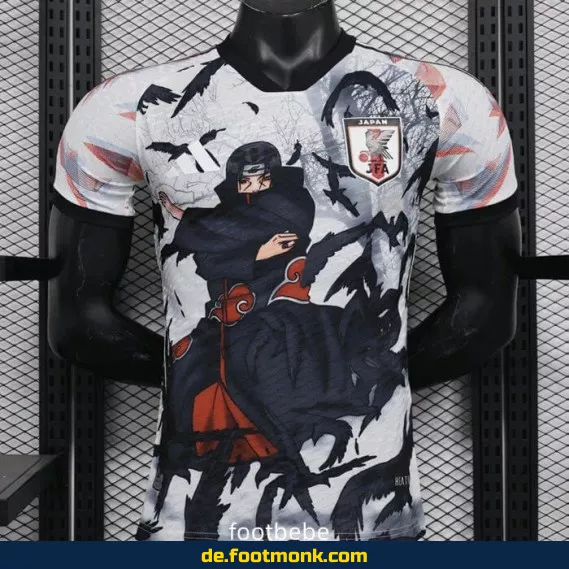 Japan Fußballtrikot 2024/2025 Itachi Uchiha – Authentisches Fussballtrikot Herren/Damen/Kinder – Personalisierbar mit Nummer & Name – Nike/Adidas Stil – Günstig online kaufen