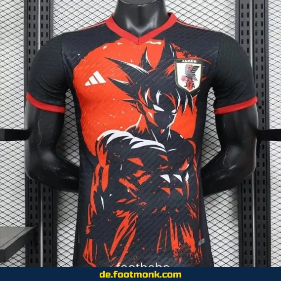 Japan Fußballtrikot 2024/2025 Wu Kong Schwarz – Authentisches Herren Trikot
