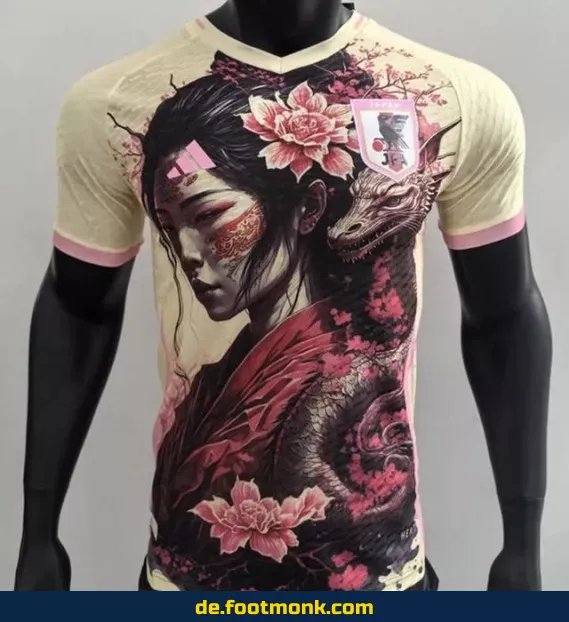 Japan Fußballtrikot 2024/2025 – Weiß gebrochen – Authentisches Matchtrikot | Herren, Damen & Kinder | Nike/Adidas | Personalisierbar