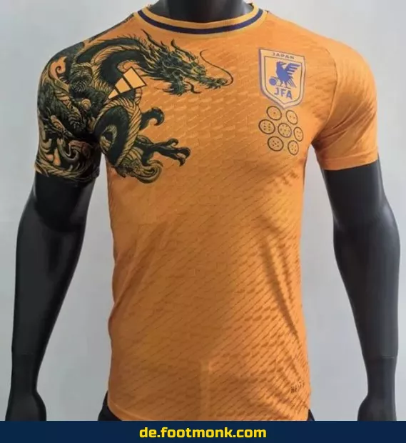 Japan Fußballtrikot 2024/2025 – Orange – Authentisches Matchtrikot – Herren/Damen/Kinder – Nike/Adidas – Personalisierbar – Günstig online kaufen