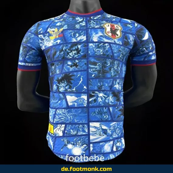 Japan 2024 Dragon Ball Wukong Fußballtrikot blau – Authentisches Fussballtrikot für Herren, Damen & Kinder | Günstige Fußballtrikots online kaufen | Nike/Adidas Trikotkollektion 2024