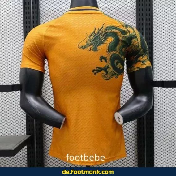 Japan 2024 Dragon Gelb Fußballtrikot – Authentisches Matchtrikot für Herren, Damen & Kinder | Günstige Fussballtrikots online kaufen