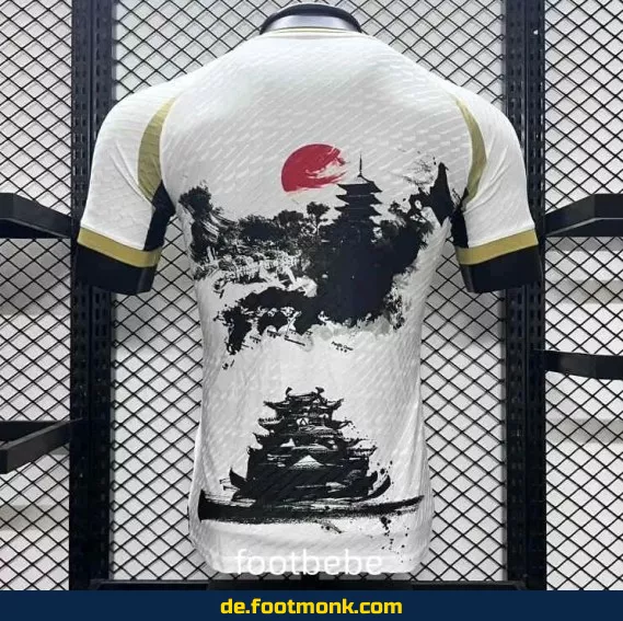 Japan 2024 Fußballtrikot – Kreatives Tinten-Design – Authentisches Matchtrikot für Herren, Damen & Kinder – Jetzt günstig online kaufen