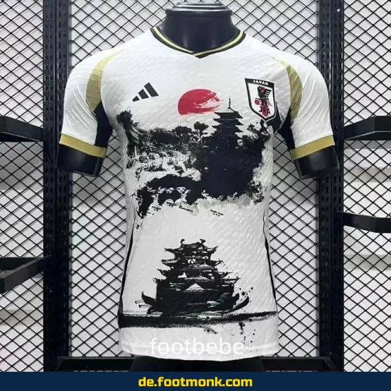Japan 2024 Fußballtrikot – Kreatives Tinten-Design – Authentisches Matchtrikot für Herren, Damen & Kinder – Jetzt günstig online kaufen