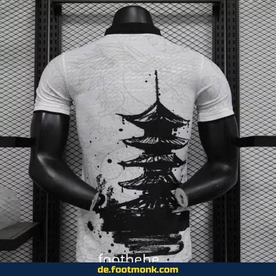 Japan 2024 Fußballtrikot – Exklusives Tempel-Tinten-Design | Authentische Fussballtrikots für Herren, Damen & Kinder | Personalisierbar | Nike & Adidas
