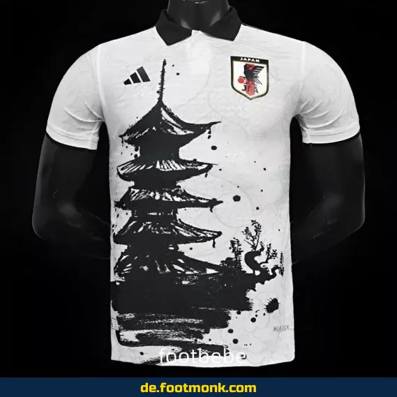 Japan 2024 Fußballtrikot – Exklusives Tempel-Tinten-Design | Authentische Fussballtrikots für Herren, Damen & Kinder | Personalisierbar | Nike & Adidas