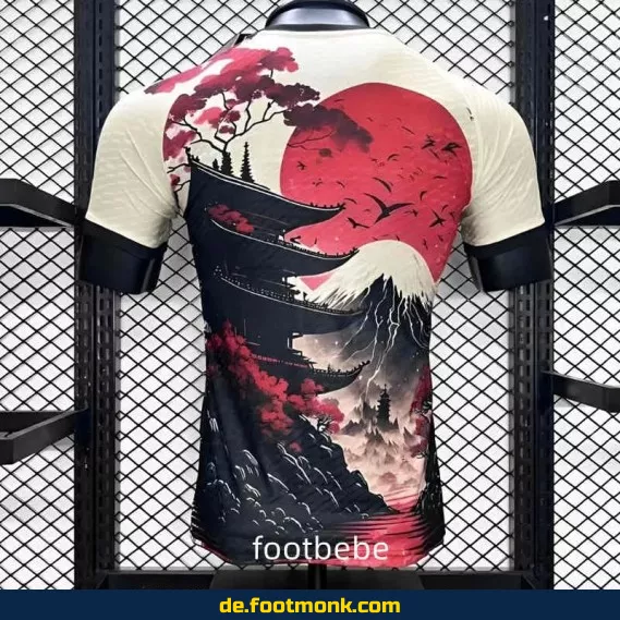 Japan Nationalmannschaft Trikot 2024 – Authentisches Fußballtrikot mit Japanischem Tempel-Design | Herren, Damen & Kinder | Günstig Online Kaufen