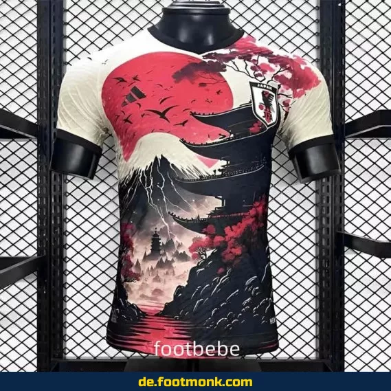 Japan Nationalmannschaft Trikot 2024 – Authentisches Fußballtrikot mit Japanischem Tempel-Design | Herren, Damen & Kinder | Günstig Online Kaufen