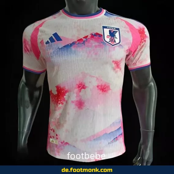 Japan 2024 Heimtrikot – Limitierte Sonderedition in Rosa & Weiß | Fußballtrikot Herren/Damen/Kinder | Authentisches Nike/Adidas Vereinstrikot | Personalisierbar mit Nummer & Name