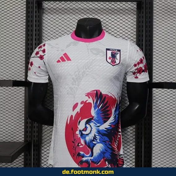 Japan 2025/2026 Konzept-Trikot weiß – Authentisches Fußballtrikot Herren/Damen/Kinder | Günstige Fussballtrikots online kaufen | Personalisierbar mit Nummer & Name