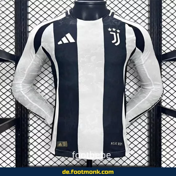 Juventus Heimtrikot 2024/2025 Langarm – Authentisches Fußballtrikot Herren | Günstig online kaufen | Nike Vereinstrikot