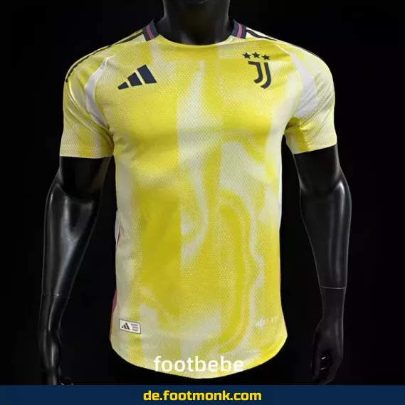 Juventus Auswärtstrikot 2024/2025 – Gelb | Offizielles Herren Fußballtrikot | Nike Vereinstrikot | Personalisierbar mit Nummer & Name | Günstige Fussballtrikots im Online-Shop