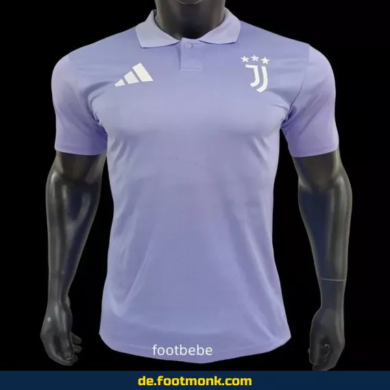 Juventus 2025 Heimtrikot Polo Violet – Authentisches Fußballtrikot für Herren | Günstig online kaufen | Fußballtrikots Shop