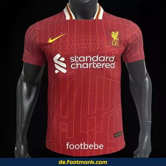 Liverpool Heimtrikot 2024/2025 – Rot – Fußballtrikot Herren/Damen/Kinder – Authentisches Vereinstrikot – Nike/Adidas – Jetzt günstig online kaufen