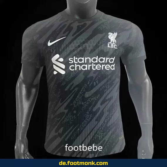 Liverpool Torwart-Trikot 2024/2025 schwarz – Authentisches Fußballtrikot für Herren