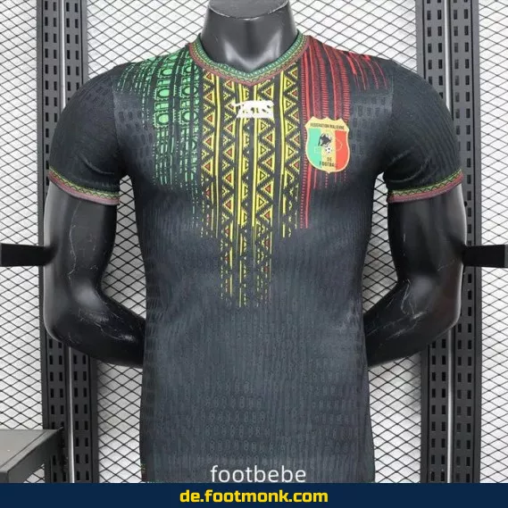 Fußballtrikot Mali 2024/2025 Herren - Authentisches Matchtrikot in Schwarz - Fußballtrikots günstig online kaufen