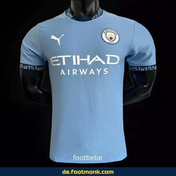 Manchester City Heimtrikot 2024/2025 – Authentisches Fußballtrikot in Blau | Herren, Damen & Kinder | Günstig online kaufen | Nike Vereinstrikot | Personalisierbar mit Nummer & Name