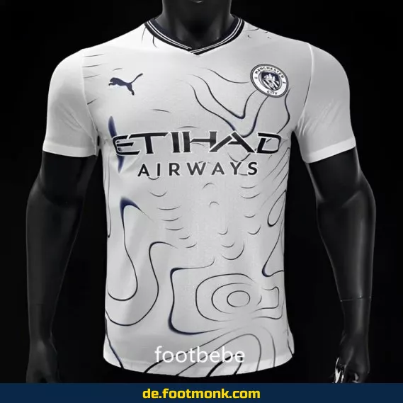 Manchester City Auswärtstrikot 2024/2025 – Weißes Fußballtrikot Herren/Damen/Kinder | Authentisches Nike/Adidas Vereinstrikot | Personalisierbar mit Nummer & Name | Günstig online kaufen