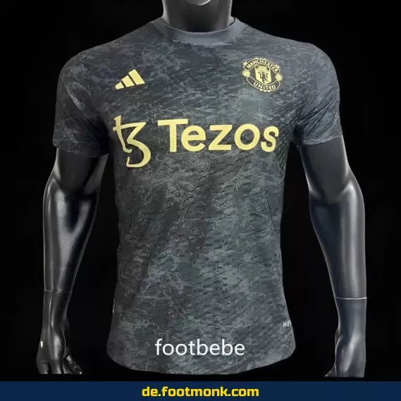 Manchester United Heimtrikot 2024/2025 – Stone Roses Edition (Schwarz) | Offizielles Vereinstrikot | Herren, Damen & Kinder | Fußballtrikot mit Personalisierung | Nike Fußballtrikots | Günstig online kaufen