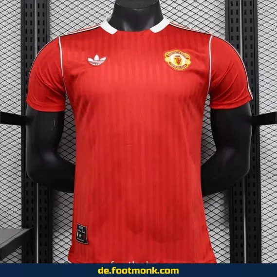 Manchester United Heimtrikot 2025/2026 – Authentisches Icon Rot Fußballtrikot für Herren, Damen & Kinder | Nike/Adidas Vereinstrikot | Personalisierbar mit Nummer & Name