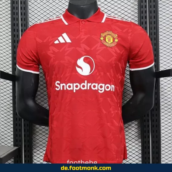 Manchester United Heimtrikot 2025/2026 – Rotes Polo-Shirt | Offiziell & Authentisch | Herren, Damen & Kinder | Fußballtrikot mit Personalisierung | Nike/Adidas | Günstig Online Kaufen
