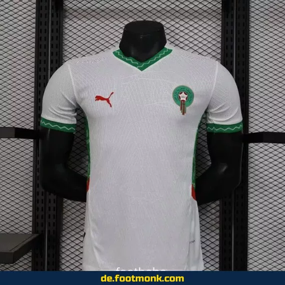 Marokko Heimtrikot 2024/2025 Weiß – Authentisches Fußballtrikot für Herren, Damen & Kinder | Günstige Fussballtrikots online kaufen
