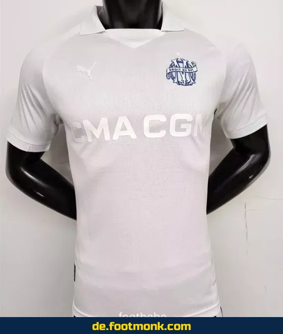 OM Heimtrikot 2024/2025 125 Jahre Weiß – Offizielles Fußballtrikot | Herren, Damen & Kinder | Günstig online kaufen | Personalisierbar