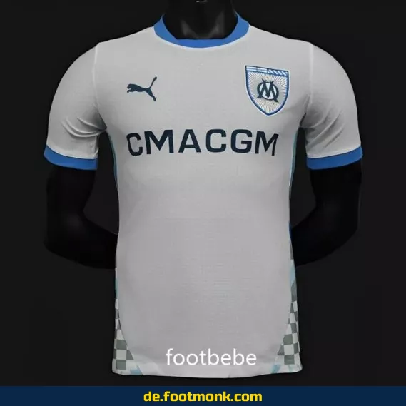 OM Marseille Heimtrikot 2024/2025 Weiß – Offizielles Fußballtrikot | Herren, Damen & Kinder | Günstig online kaufen