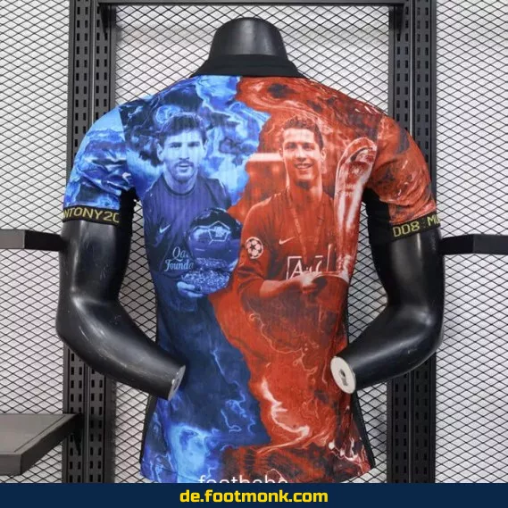 Fußballtrikot Match Messi Ronaldo 2025 – Limitierte Sonderedition | Authentische Trikots für Herren & Damen | Nike/Adidas Vereinstrikots | Personalisierbar